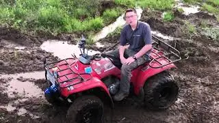 Honda 4trax epic mud bogger