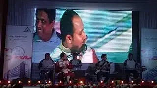 Orthopedic surgeon Mr. Debasis Biswas wonderful performance on Health World Hospital yearly meet.
