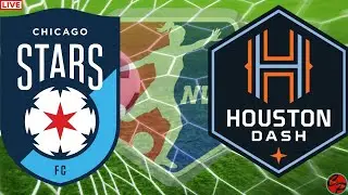 HOUSTON DASH vs CHICAGO RED STARS NWSL SOCCER LIVE GAME CAST & CHAT