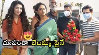 VIDEO: Director Shankar Visits #RAPO19 Sets | Ram Pothineni | Krithi Shetty | Nadhiya | Filmylooks