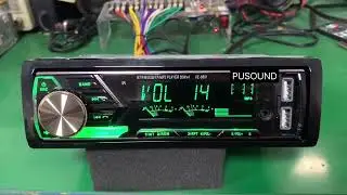 12V Multi Function Colored Light Car MP3 Music Player, Car Radio, Car GPS