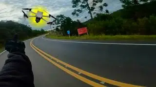 DEI FUGA DO DRONE ESPI&Atilde;O *(RECUPEREI MINHA MINI MOTO)*