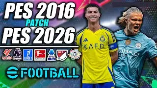 (NEW) PES 2016 Patch 2026