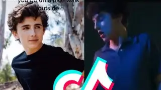 Timoth&eacute;e Chalamet Play Date TikTok Edit