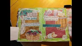 Easy Bible Art Journaling! #easy #simple #BibleArtJournaling