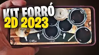 Novo | Kit FORR&Oacute; 2D ATUALIZADO | Pra Real Drum - Por Teck Batera