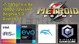 Metroid Prime - GCN 1080p upscaled in Dolphin with Iris Xe Graphics