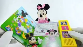 Mini Pel&uacute;cia com Livro Play a  Sound