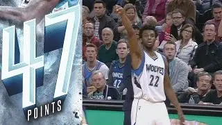 Andrew Wiggins 47 Points Career High 11-13-2016! Los Angeles Lakers vs Minnesota Timberwolves