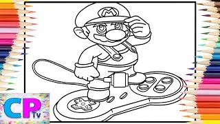 Super Mario and Nintendo Old Pad Style/Super Mario Coloring Pages/Elektronomia - Energy[NCS Release]