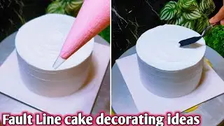 New Fault line cake decorating ideas 🩷✨🩷