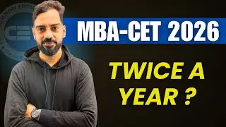 MBA CET 2026: Exam Twice a Year? | Big Update for All MBA Aspirants!