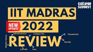 IIT Madras 2022 | placements | salary | campus | faculty | Fee Structure