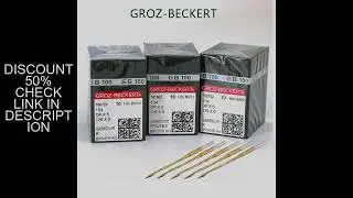 100 PCS Sewing Machine Needles GROZ-BECKERT  DPX5 135X5 GEBEDUR Heat Proof Titanium Needle For Butto