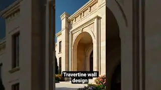 wall design travertine tile #travertin #travertino #love #2025 #top #design #viralshorts