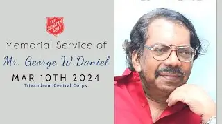 Memorial Service of Mr. George W. Daniel 10-03-2024