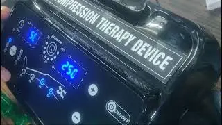 Digital Air Compression Therapy Pneumatic DVT Pump 4 Chamber