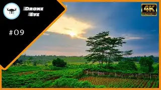 🌍Earth Through A Drone's Eye | 4K Drone Footage | Mind Relaxing(Stress Relieving) | # 09 👁&zwj;🗨