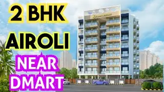 2 BHK flat sale in Airoli Near Dmart Under construction 8291280383 #2bhk #airoli