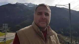 Андерматт вид с верху. кантон Ури. Швейцария.