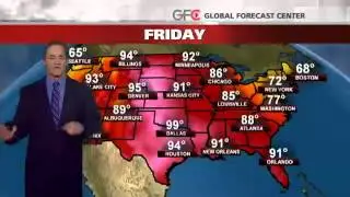 Today's National Weather Forecast