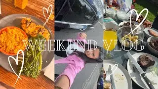 WEEKEND VLOG | CHATTY VLOG - BBQ,  COOKING, CARBOOT, BOOKS