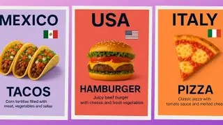 THE MOST POPULAR FAST FOOD IN THE WORLD &ndash; DISHES YOU MUST TRY
