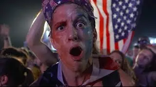 USA Fans in Rio React After Beating Ghana
