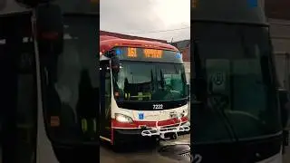 7222 New Flyer Xcelsior XDE40 #ttc #toronto #bus #subscribe