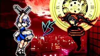 Sakuya V3 OP VS Kurumi V4 OP in Jump Force Mugen