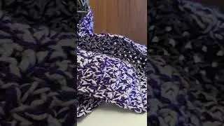 Blanket scraf is made for the show. #handmade #scraf #crochet