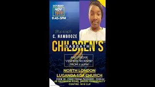 CHILDREN'S SABBATH WITH CHLOE & CLAUDIA