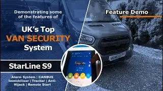 [ #StarLineUK ] StarLineS9 | The Ultimate Van Security System | Ford Transit Custom