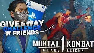 I Challenged My Friends To 1v1 Each Other For A 25$ PSN CARD In Mortal Kombat 1!