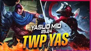 TheWanderingPro - Yasuo vs Cassiopeia MID Patch 25.24 - Yasuo Gameplay
