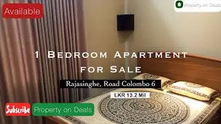 1 Bedroom Apartment for Sale - Galle road, Colombo 6.