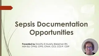 Sepsis Documentation Opportunities