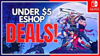 TOP 10 Eshop Deals Under $5 Now (Nintendo Switch Eshop Sale)