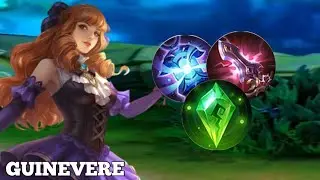 Guinevere best combination w/ Atlas | Best build and emblem 2025 | #MLBBCreator #MLBBALLSTAR
