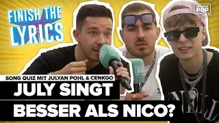 Ups: Nico Santos kann Lenas Hit NICHT weitersingen 🙈 Finish The Lyrics mit Julyan Pohl & Cenkgooo