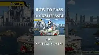 How to pass 1000km in ssbu HOME RUN CONTEST !? #shorts #fyp