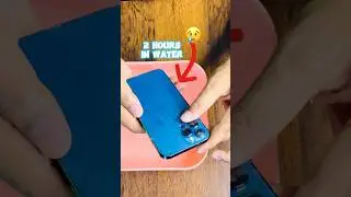 IPhone WATER TEST #shorts #experiment