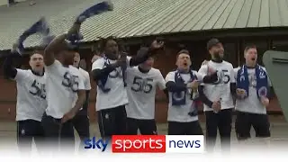 Rangers celebrate title win