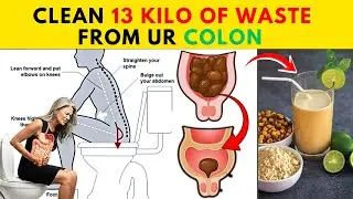 Drink Just 1 Glass Before Bed to Clear Old Gut Waste & Cleanse Your Entire Colon in Minutes!