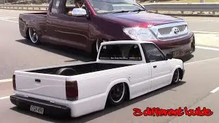 3 Different style of mini trucks