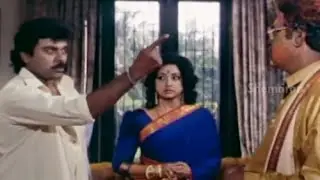 Alluda Majaka Movie Scenes - Chiranjeevi warns Kota Srinivasa Rao - Ramya Krishna, Ramba