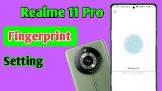 Realme 11 pro fingerprint setting/How to set fingerprint lock realme 11 pro #fingerprint