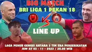 BIG MATCH..!!! Laga Penuh Gengsi antara 2 tim era perserikatan PSM Makassar vs Persija Jakarta