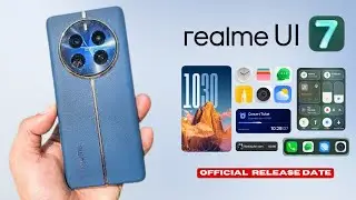 Realme 12 Pro Plus Android 16 Realme UI 7 Официальное обновление