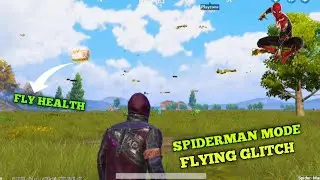 🔥 Spider Man Mode 🔥 New Fly Glitch Tricks BGMI (PUBG) || bgmi glitch tricks